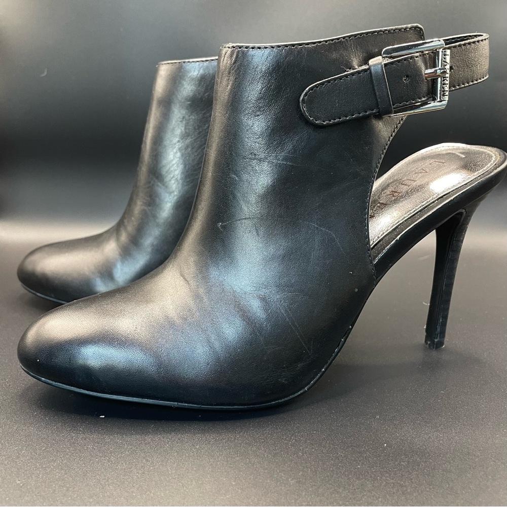 Lauren by Ralph Lauren “Rayna” Black Slingback Heels in size 5M - Picture 2 of 9